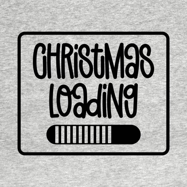 Christmas loading by be yourself. design